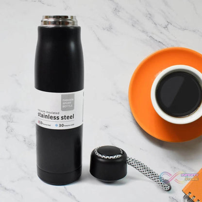 Double Wall Vacuum Insulated Water Bottle (550 ML) - infinityexculsivestore.com
