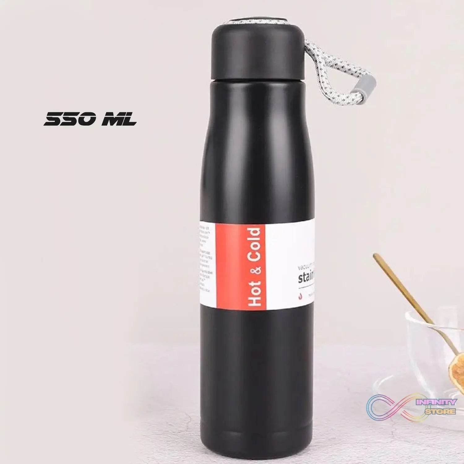 Double Wall Vacuum Insulated Water Bottle (550 ML) - infinityexculsivestore.com
