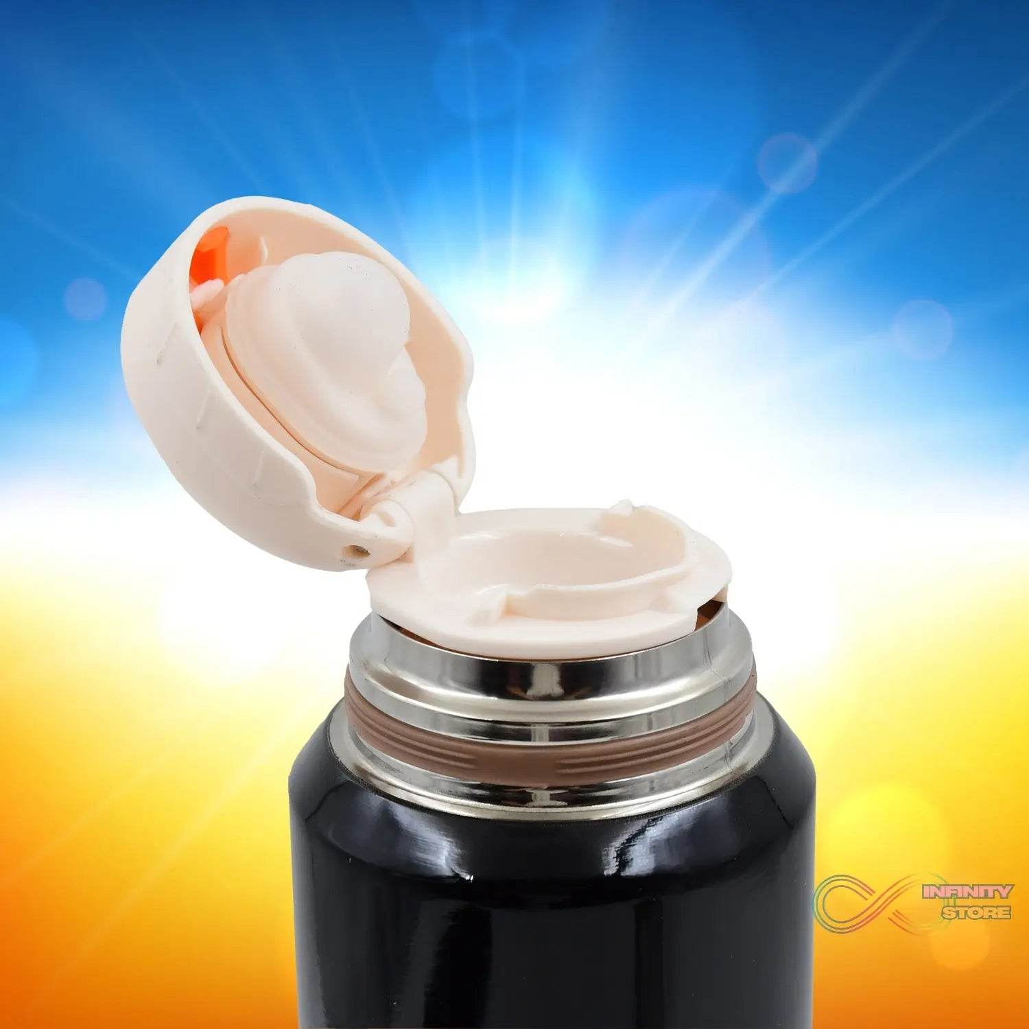 Double Walled Insulated Hot and Cold Water / Tea / Coffee Thermal Bottles (600 ML) - infinityexculsivestore.com