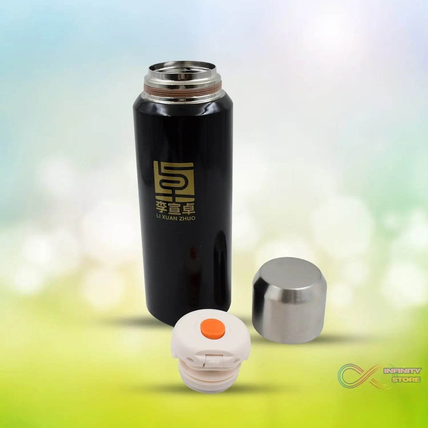 Double Walled Insulated Hot and Cold Water / Tea / Coffee Thermal Bottles (600 ML) - infinityexculsivestore.com