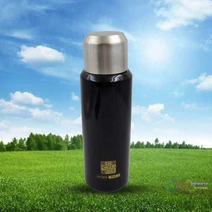 Double Walled Insulated Hot and Cold Water / Tea / Coffee Thermal Bottles (600 ML) - infinityexculsivestore.com