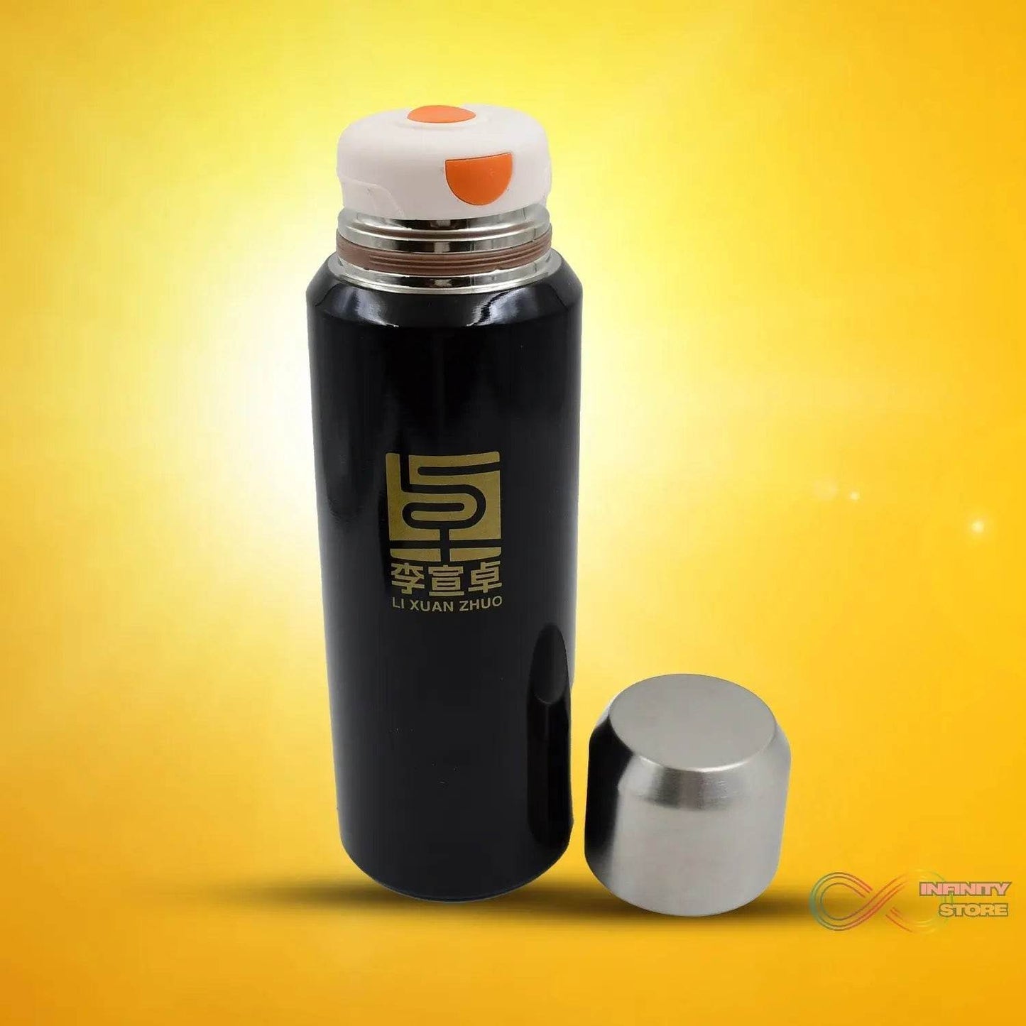 Double Walled Insulated Hot and Cold Water / Tea / Coffee Thermal Bottles (600 ML) - infinityexculsivestore.com