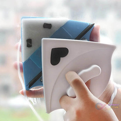 Double face glass cleaner Window Squeegee, Magnetic Window Washing Equipment. - infinityexculsivestore.com