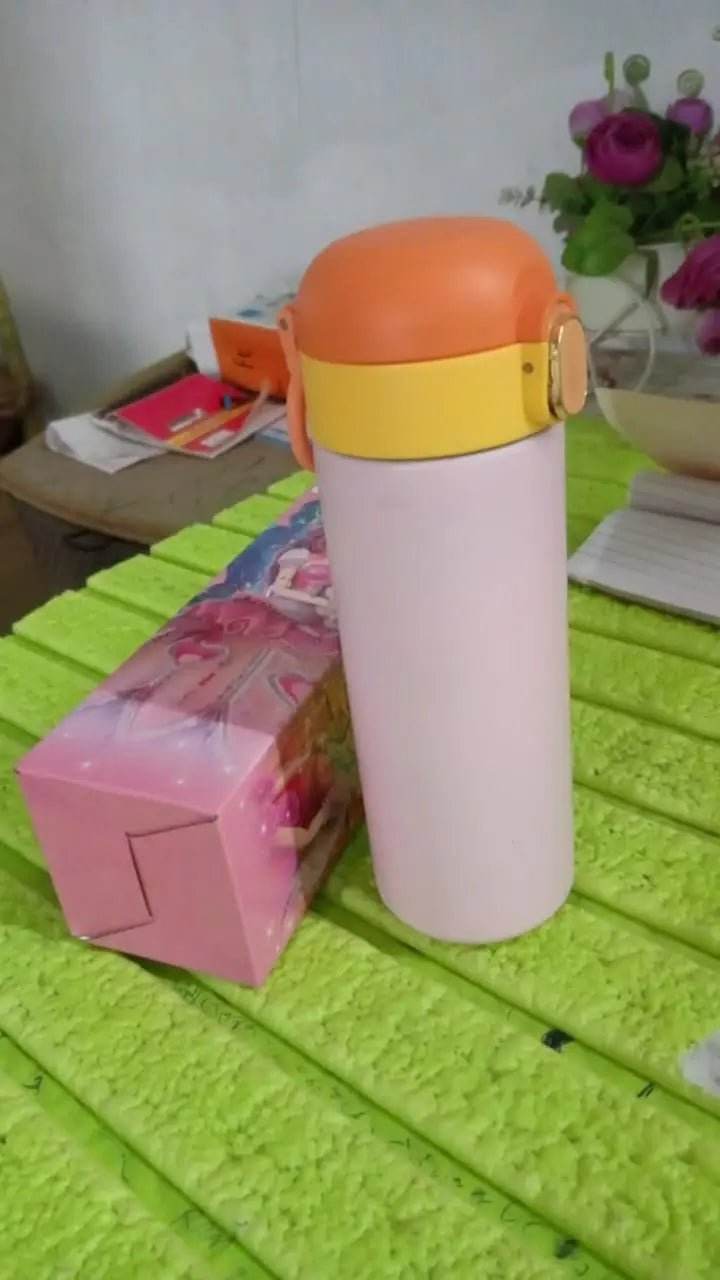 Double walled Stainless Steel Water Bottle (420 ML Approx) - infinityexculsivestore.com