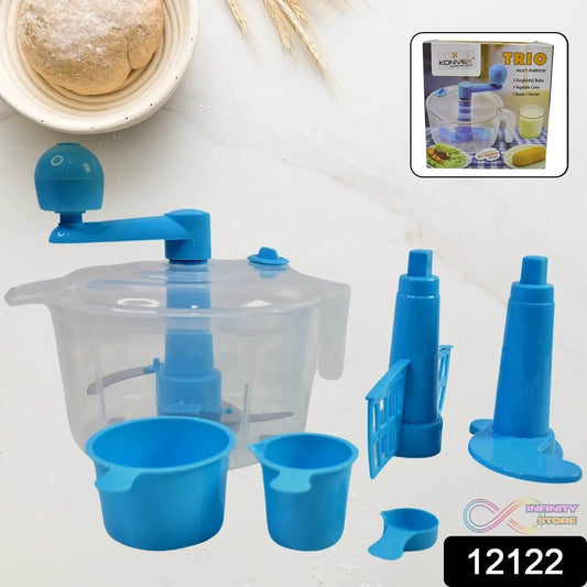 Dough Maker Machine With Measuring Cups (Aata Maker / 1 Set) - infinityexculsivestore.com