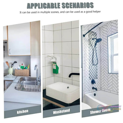 Drain Bag Draining Bracket Sponge Storage Rack Plastic Storage Holder (1 Pc) - infinityexculsivestore.com