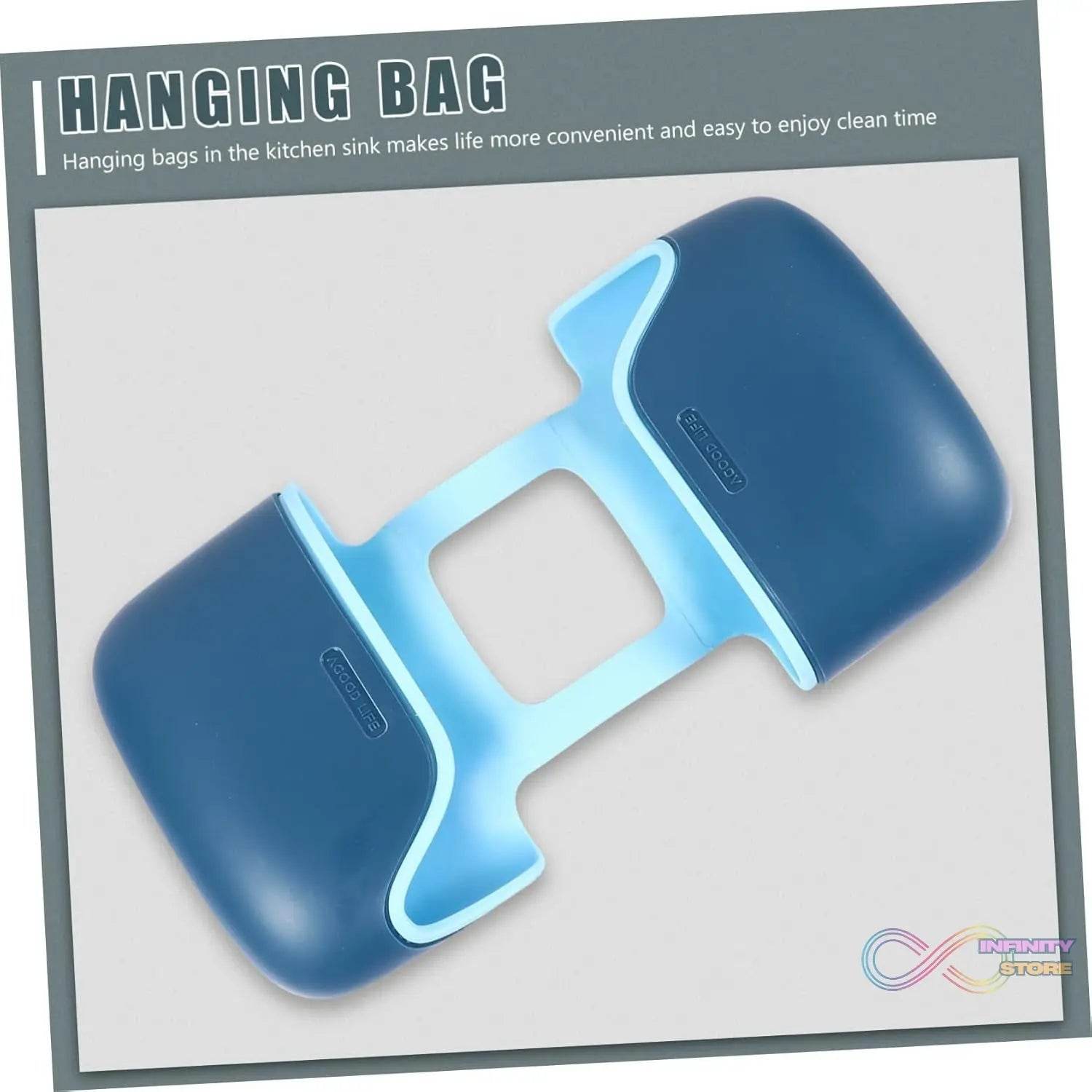 Drain Bag Draining Bracket Sponge Storage Rack Plastic Storage Holder (1 Pc) - infinityexculsivestore.com