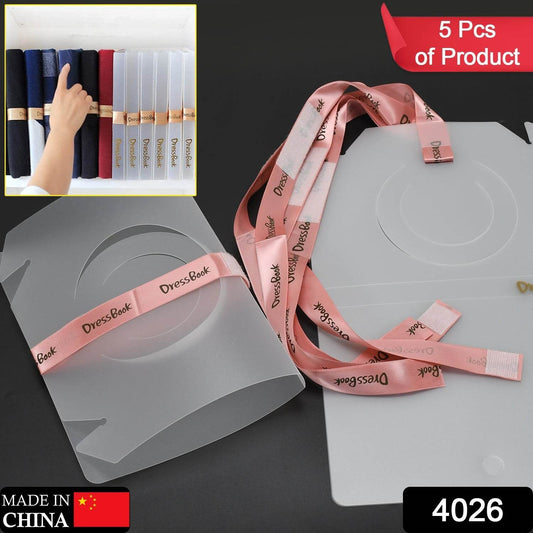 DressBook T Shirt Folder Soft Bendable Folding Board Clothes Folder Storage Organizer ( 5 pcs ) - infinityexculsivestore.com