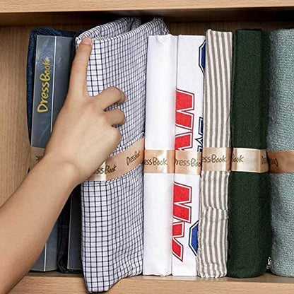 DressBook T Shirt Folder Soft Bendable Folding Board Clothes Folder Storage Organizer ( 5 pcs ) - infinityexculsivestore.com