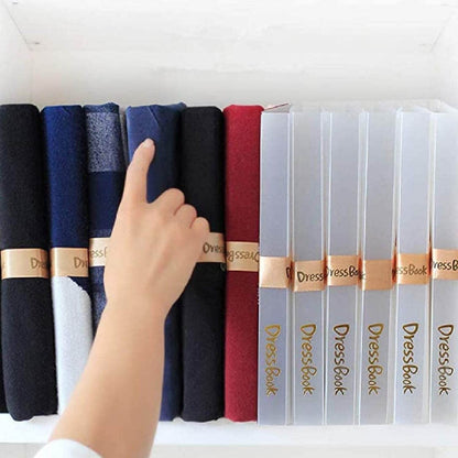DressBook T Shirt Folder Soft Bendable Folding Board Clothes Folder Storage Organizer ( 5 pcs ) - infinityexculsivestore.com