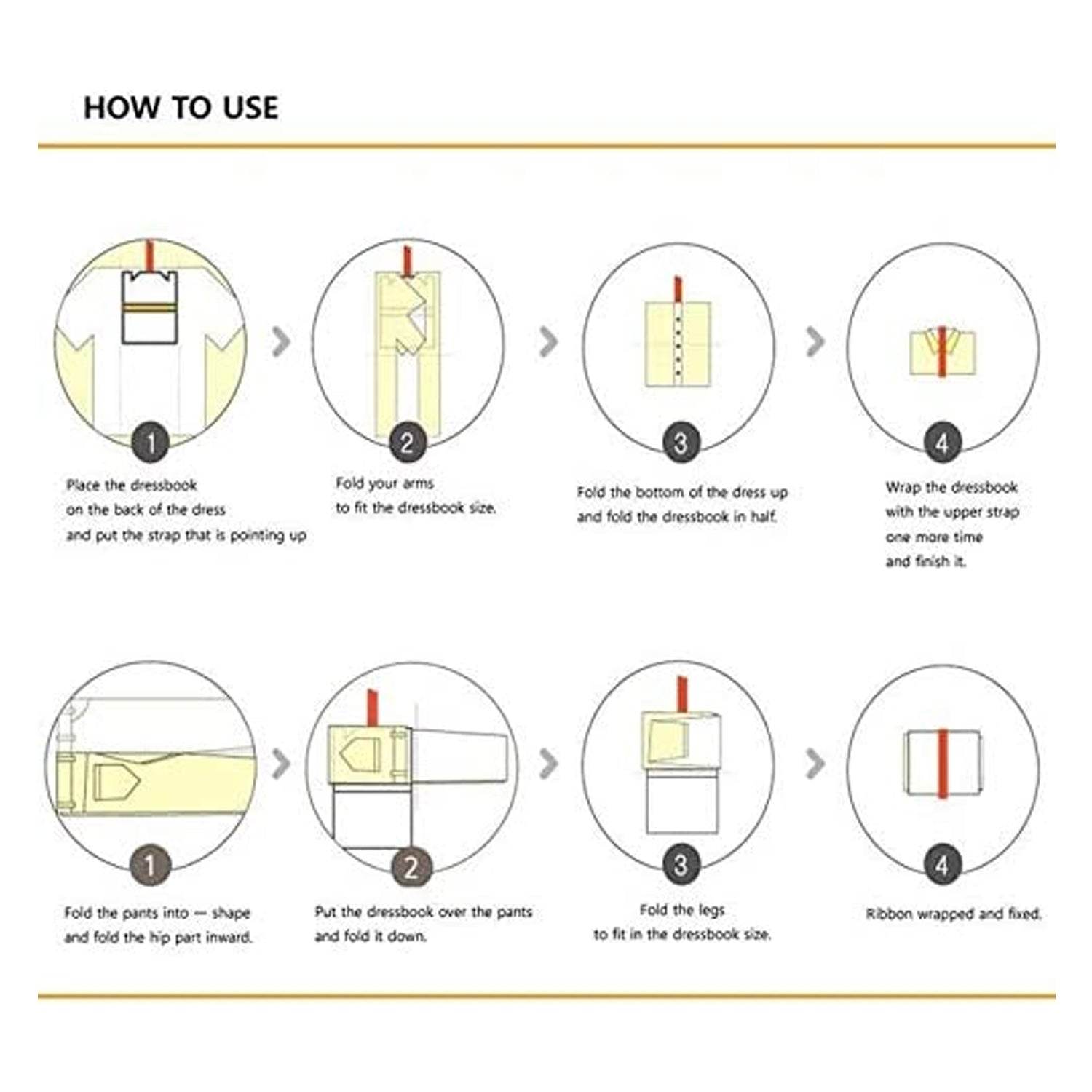 DressBook T Shirt Folder Soft Bendable Folding Board Clothes Folder Storage Organizer ( 5 pcs ) - infinityexculsivestore.com