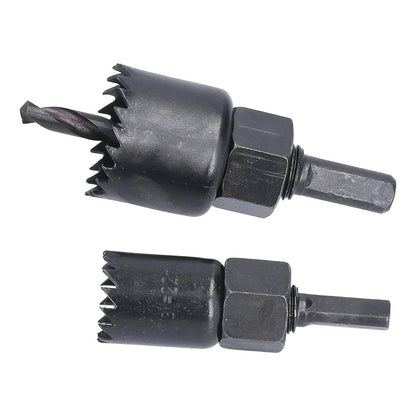 Drill Hole Cutter, Carbon Steel High Accuracy Incisive Hole Saw for Cutting PCV for Cutting Plastic for Cutting Wood Hole Saw Kit (18 Pcs Set) - infinityexculsivestore.com