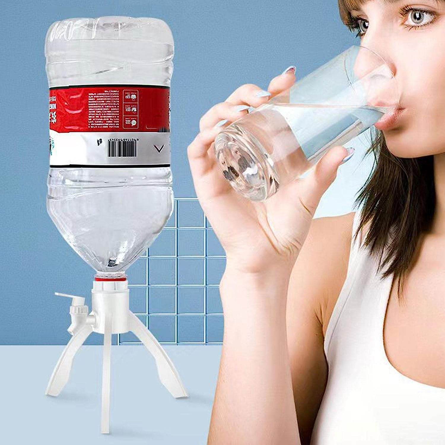 Drinking Bottle Fountains, Switch Pressure Water Dispenser with Leakproof Nozzle, Drinking Fountains Beverage Dispenser for Bar, Office, Barbecue Generic - infinityexculsivestore.com