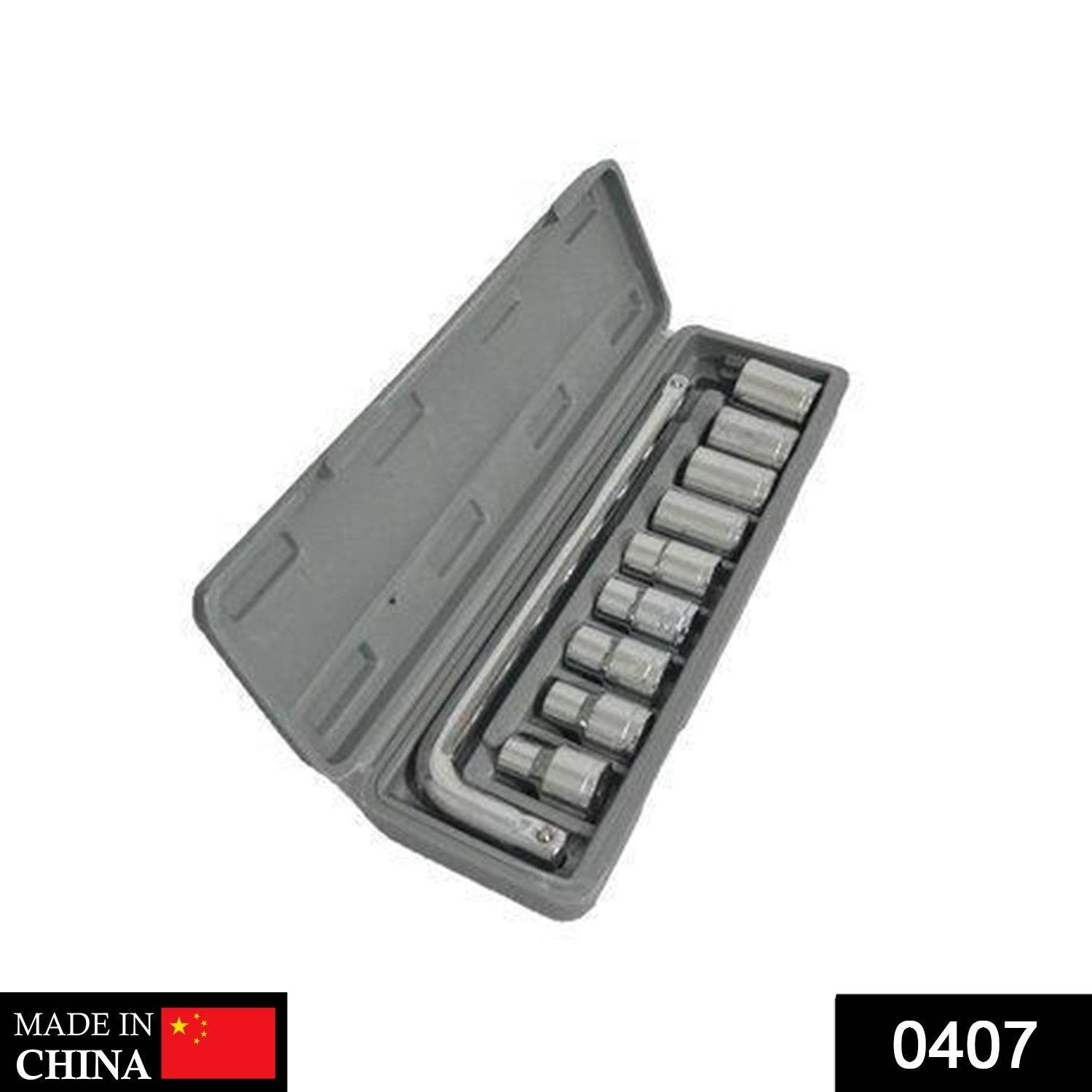 Drive Standard Socket Wrench Set -10 pc, 6 pt. 3 / 8 in. - infinityexculsivestore.com