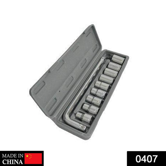 Drive Standard Socket Wrench Set -10 pc, 6 pt. 3 / 8 in. - infinityexculsivestore.com