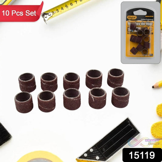 Drum Polishing Kit, Drum Sanding Sleeves Widely Used (10 Pcs Set) - infinityexculsivestore.com