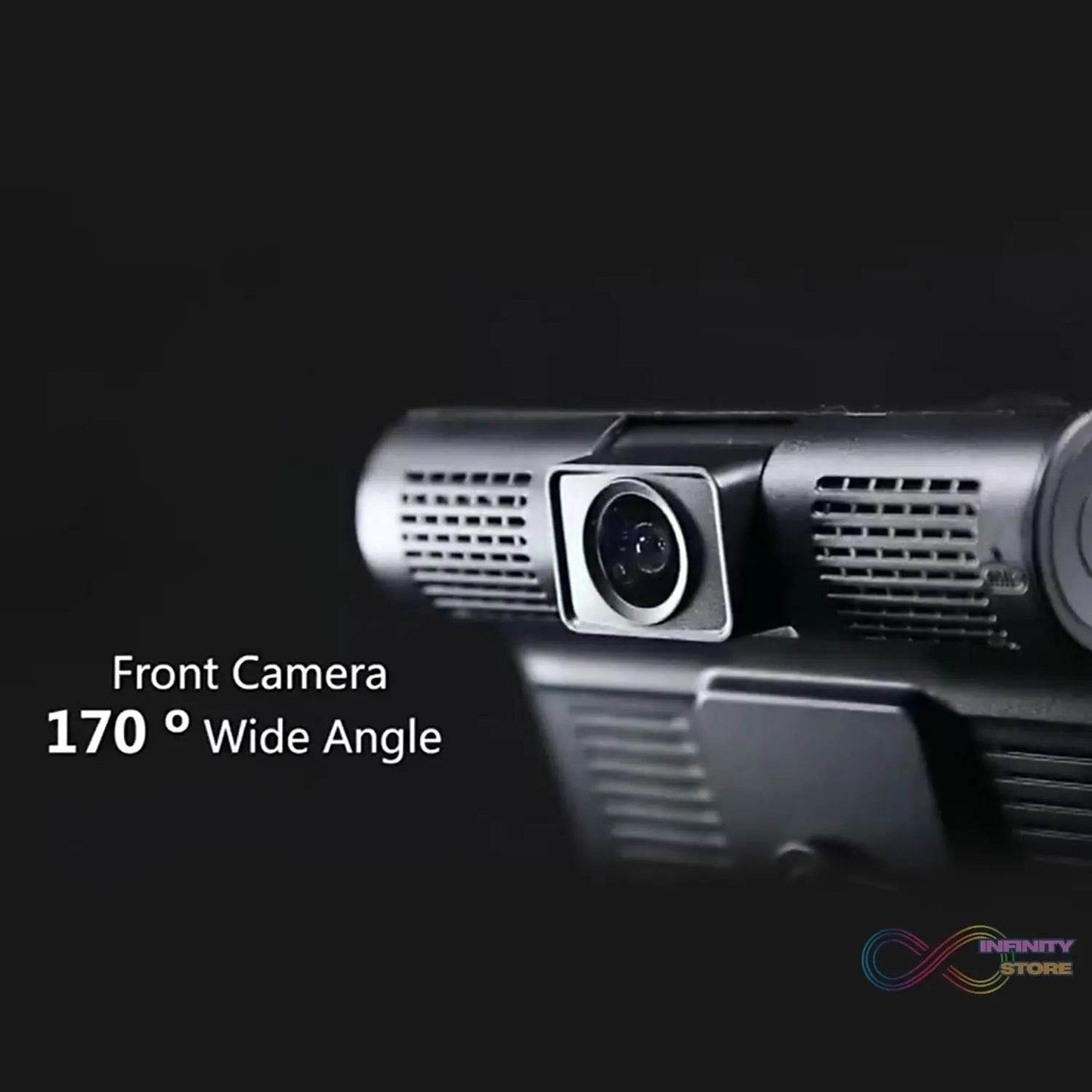 Dual Car DVR Dashboard Full HD Front and Rear Camera for Cars, Loop Recording, 4 HD Display, G-Sensor, Recording (1 Pc) - infinityexculsivestore.com