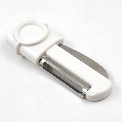 Dual-Use Knife and Peeler, 2-in-1 Stainless Steel Blades Wiith case (1 Pc) - infinityexculsivestore.com