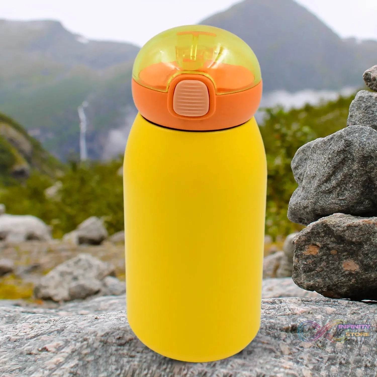 Duck Stainless Steel Water Bottle (1 Pc / Mix Design) - infinityexculsivestore.com