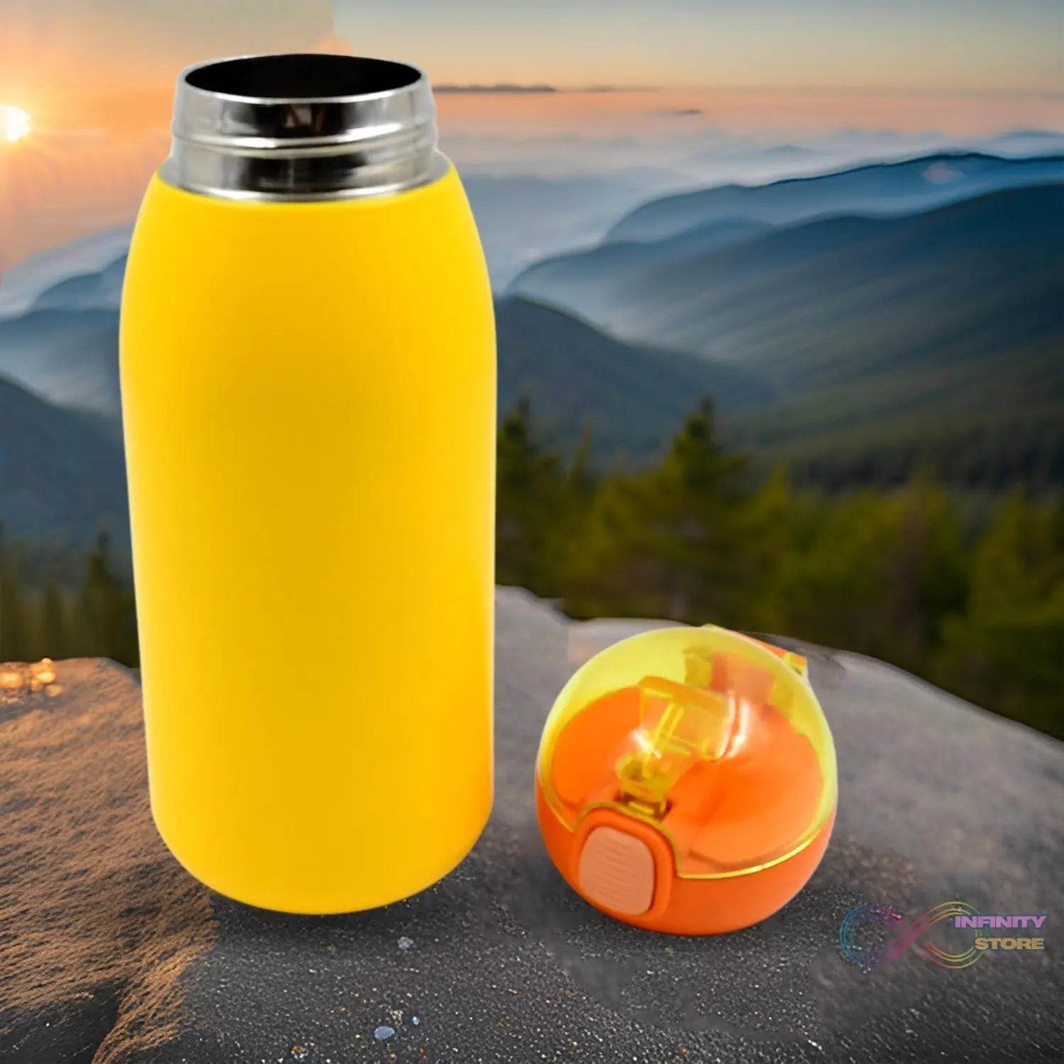 Duck Stainless Steel Water Bottle (1 Pc / Mix Design) - infinityexculsivestore.com