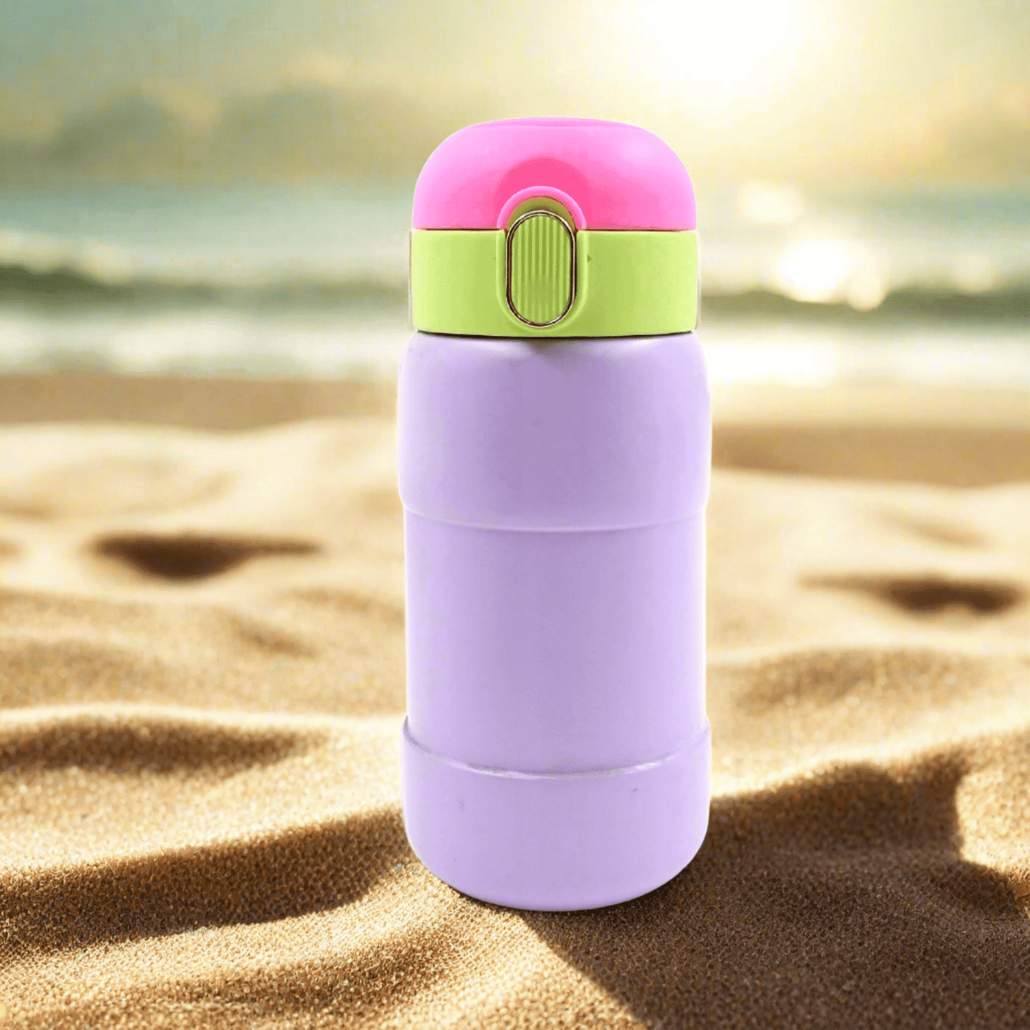 Duck Stainless Steel Water Bottle (1 Pc / Mix Design) - infinityexculsivestore.com
