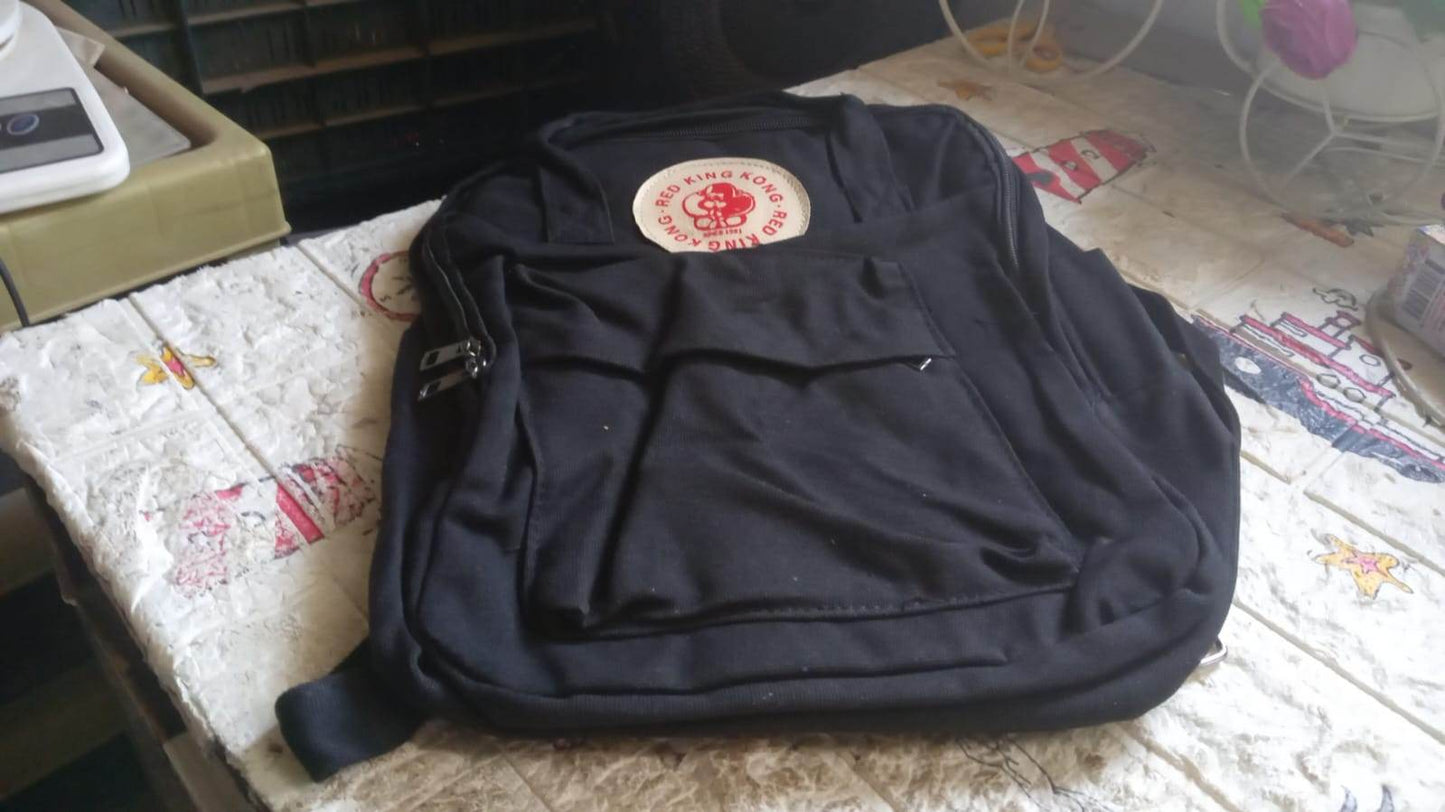 Durable Canvas Backpack, Conquer Your Day With King Kong (Mix Design) - infinityexculsivestore.com