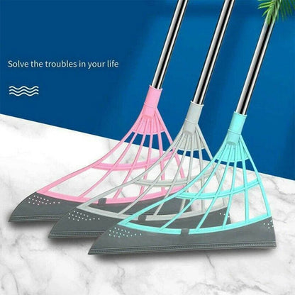 Durable Eco-Friendly Broom with Scraper - infinityexculsivestore.com