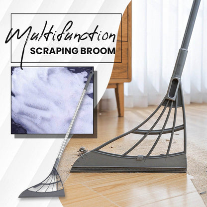 Durable Eco-Friendly Broom with Scraper - infinityexculsivestore.com