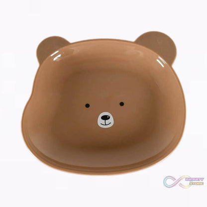 Durable Food Serving Plate, Bear Shaped Plate Cartoon Snack Plates For Serving Fruits & Desserts (1 Pc) - infinityexculsivestore.com