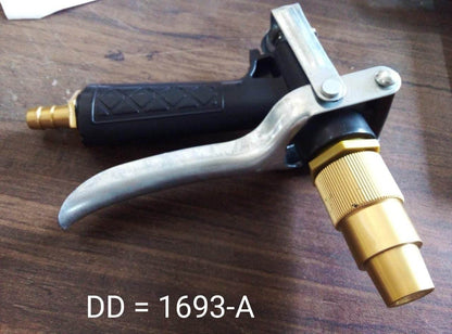 Durable Gold Color Trigger Hose Nozzle Water Lever Spray - infinityexculsivestore.com