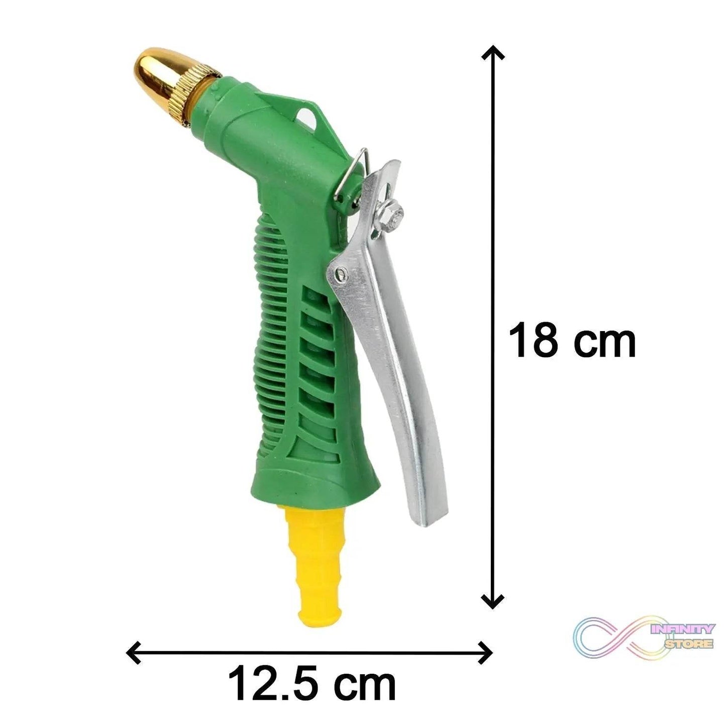 Durable Hose Nozzle Water Lever Spray Gun - infinityexculsivestore.com
