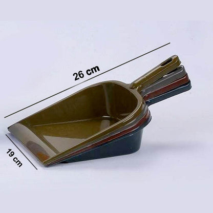 Durable Lightweight Multi Surface Plastic Dustpan with Handle - infinityexculsivestore.com