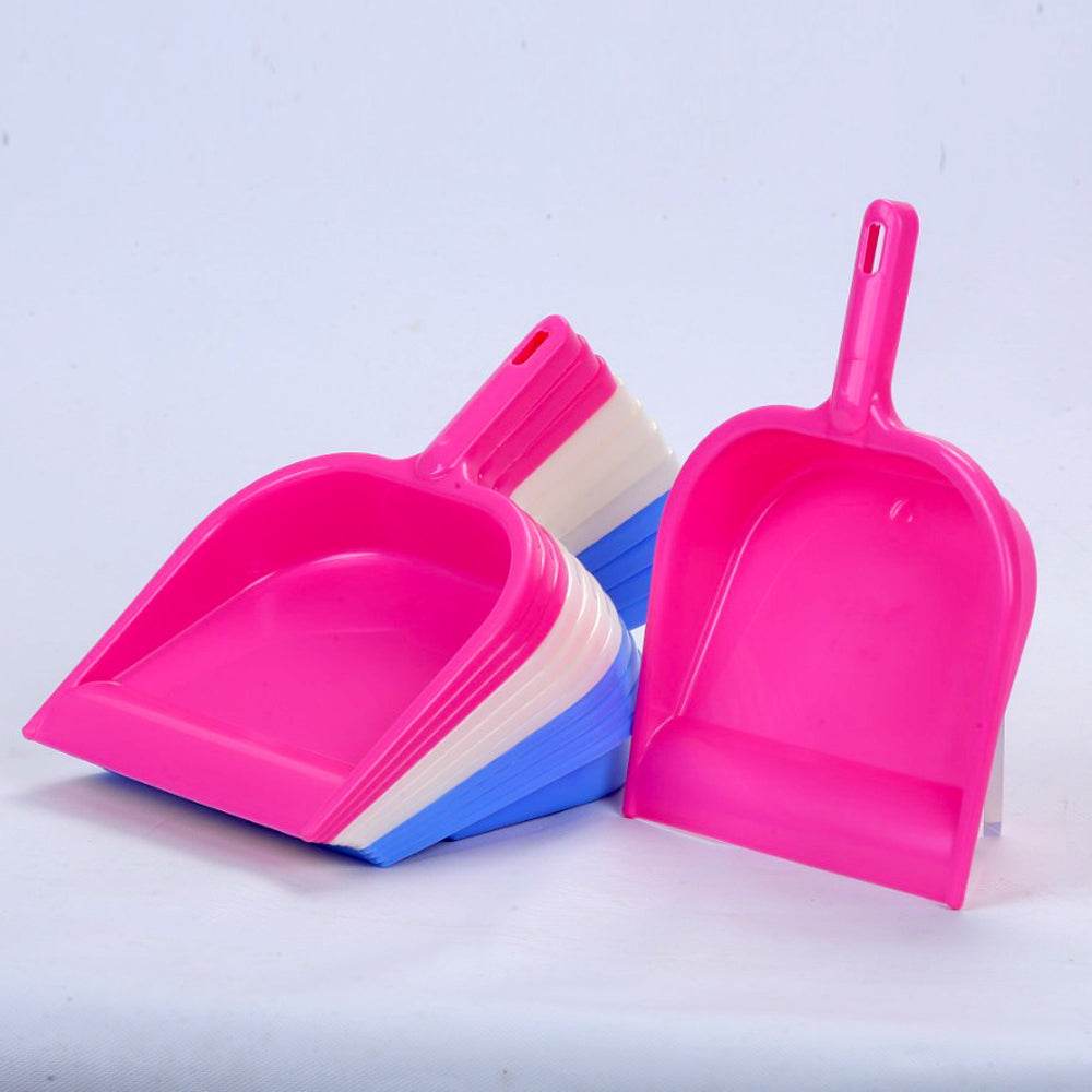 Durable Lightweight Multi Surface Plastic Dustpan with Handle - infinityexculsivestore.com