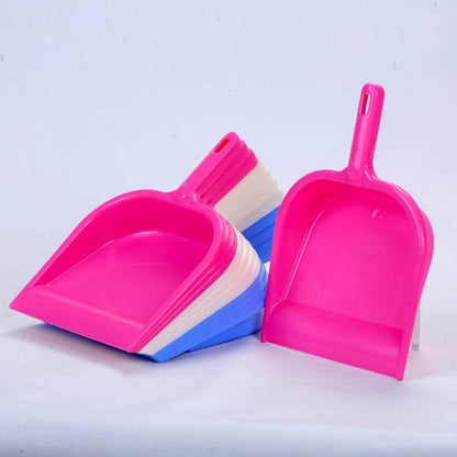 Durable Lightweight Multi Surface Plastic Dustpan with Handle - infinityexculsivestore.com
