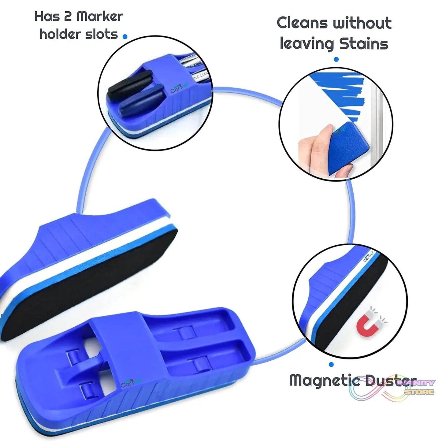 Duster Ruler And Marker Used While Studying By Teachers And Students In Schools And Colleges Etc. - infinityexculsivestore.com