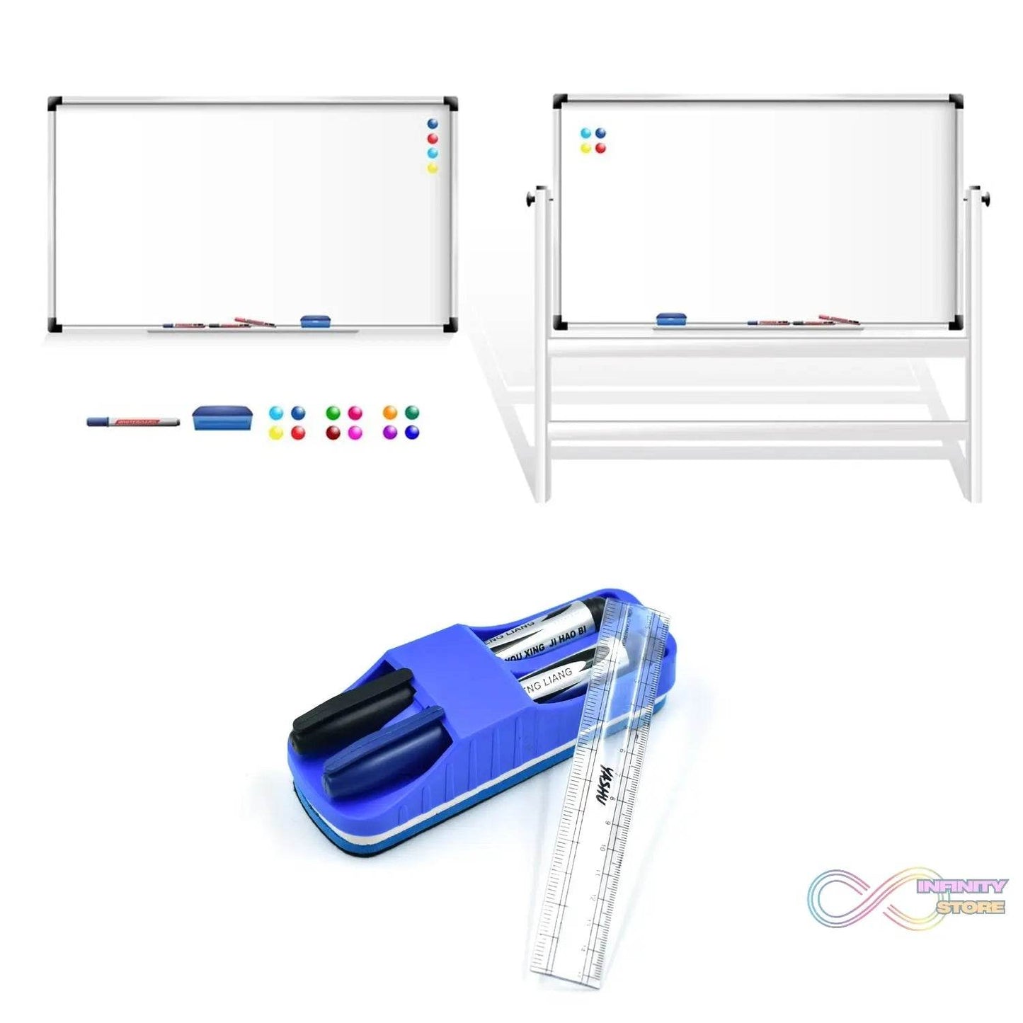Duster Ruler And Marker Used While Studying By Teachers And Students In Schools And Colleges Etc. - infinityexculsivestore.com