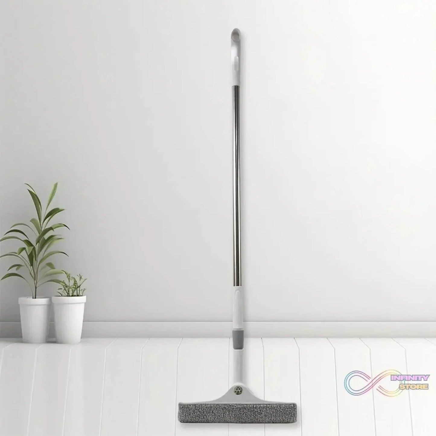 Dustpan, Kitchen Wiper, Window Cleaning Squeegee Tool & Broom Brush (4 Pcs Combo) - infinityexculsivestore.com