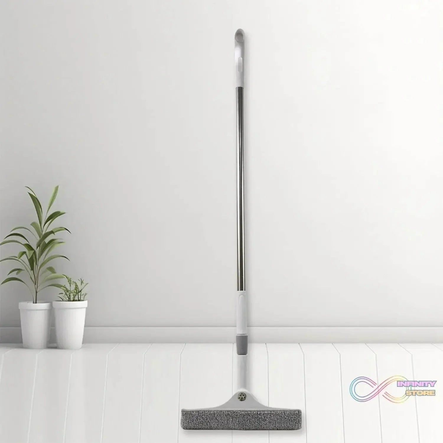 Dustpan, Kitchen Wiper, Window Cleaning Squeegee Tool & Broom Brush (4 Pcs Combo) - infinityexculsivestore.com