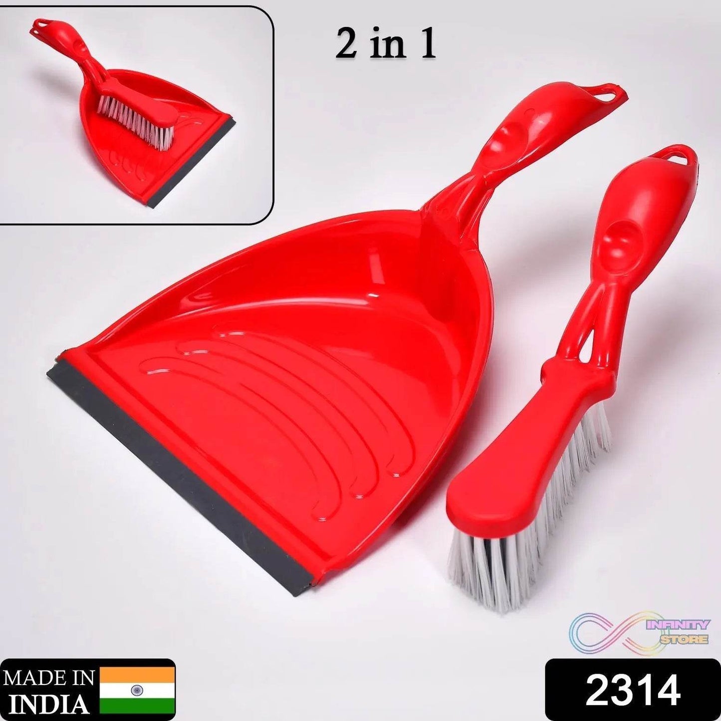 Dustpan Set with Brush, Dust Collector Pan with Long Handle, Supadi, Multipurpose Dust Collector Cleaning Utensil Flat Scoop Handheld Sweeping Up and Carrying Container - infinityexculsivestore.com