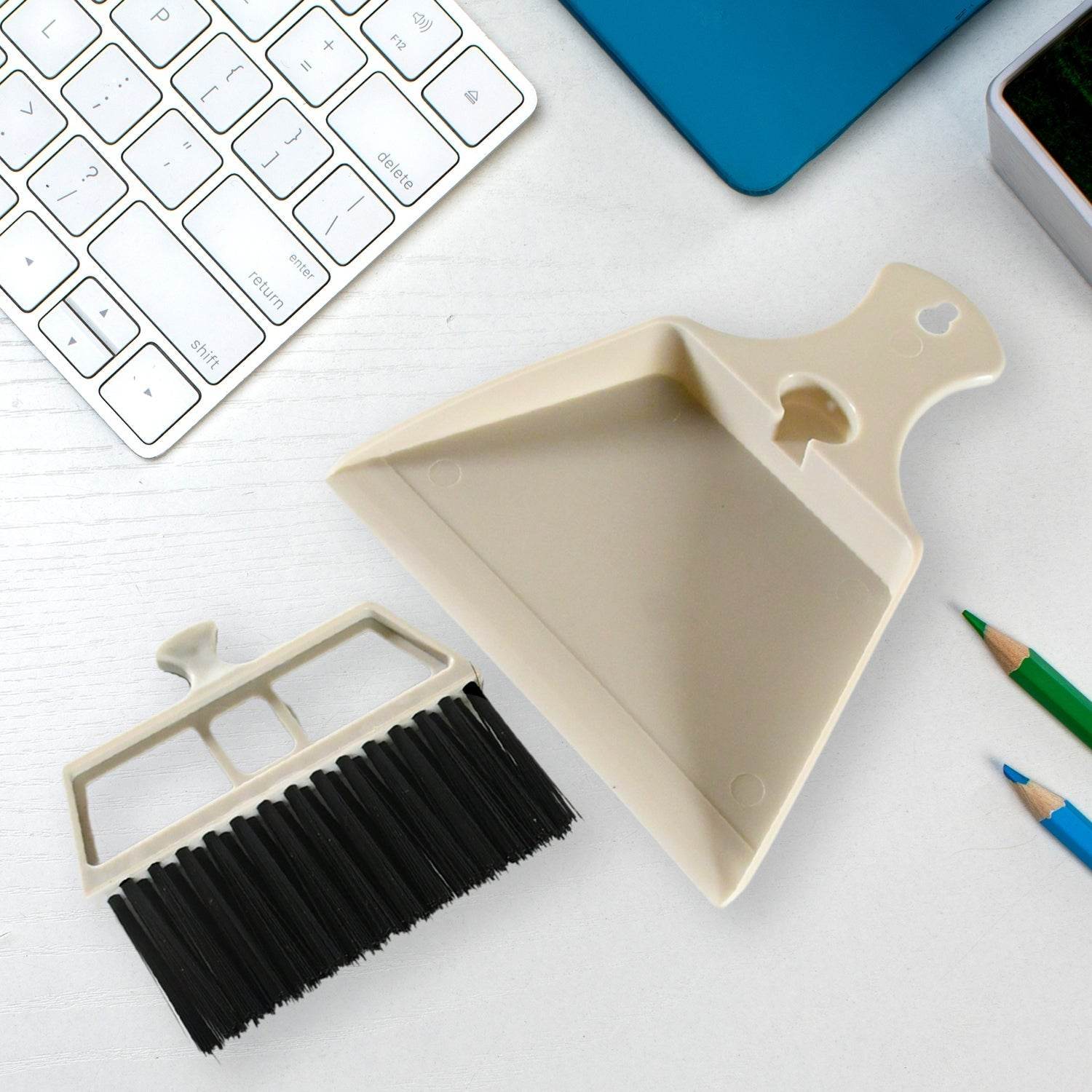 Dustpan Supdi with Brush, Dustpan For Car Office Desk, Wardrobe, Dinning Table, laptop, Keyboard Cleaning, Multipurpose Cleaning - infinityexculsivestore.com