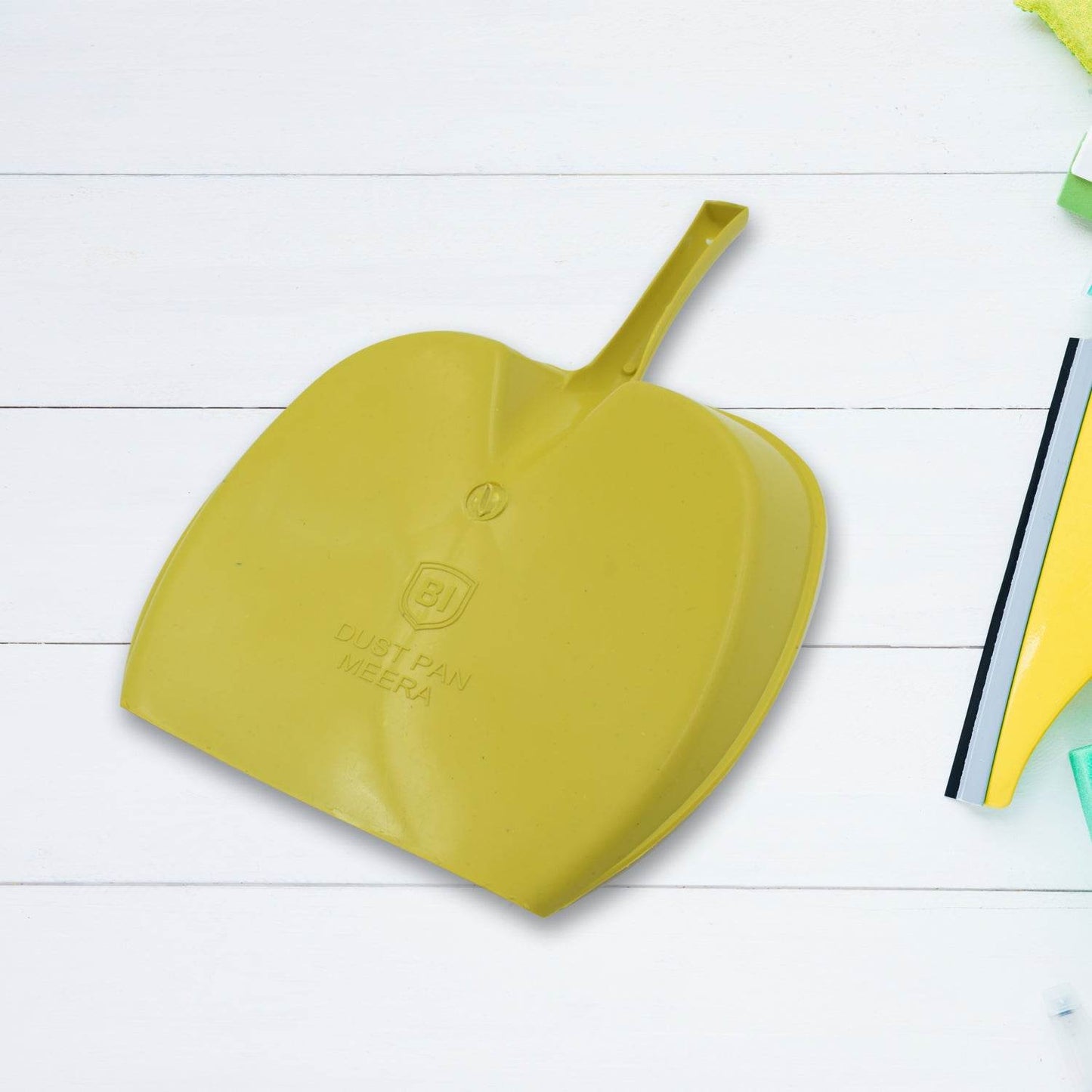 Dustpan with Long Handle, Dust Collection Dust Pan Tray for Kitchen, Home, Office, Bathroom Etc (1 Pc / Multicolor ) - infinityexculsivestore.com