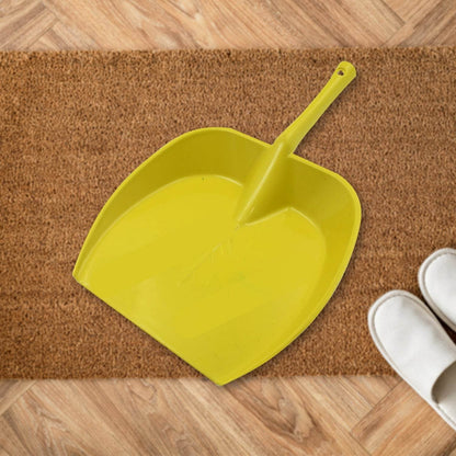 Dustpan with Long Handle, Dust Collection Dust Pan Tray for Kitchen, Home, Office, Bathroom Etc (1 Pc / Multicolor ) - infinityexculsivestore.com