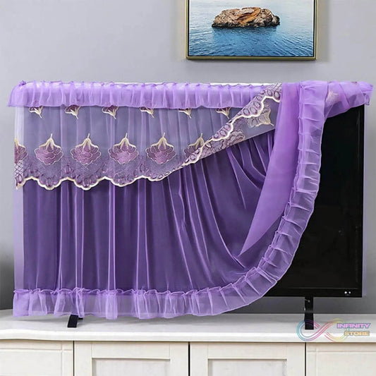 Dustproof Cover for Indoor, TV Screen Protector Cloth Cover (32 Inch) - infinityexculsivestore.com