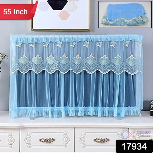 Dustproof Cover for Indoor, TV Screen Protector Cloth Cover (55 Inch) - infinityexculsivestore.com