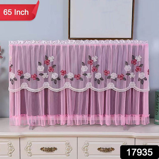 Dustproof Cover for Indoor, TV Screen Protector Cloth Cover (65 Inch) - infinityexculsivestore.com