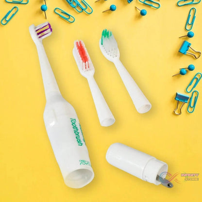 ELECTRIC TOOTHBRUSH FOR ADULTS AND TEENS, ELECTRIC TOOTHBRUSH BATTERY OPERATED DEEP CLEANSING TOOTHBRUSH (Battery Not included) - infinityexculsivestore.com