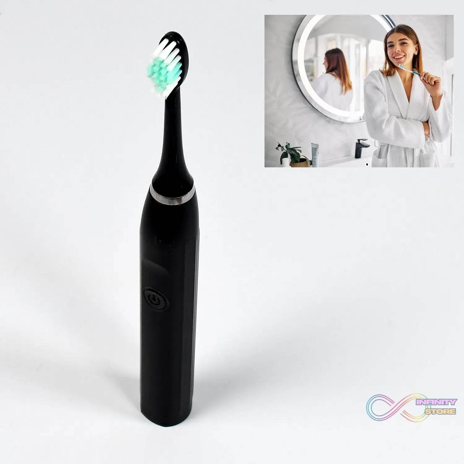 ELECTRIC TOOTHBRUSH FOR ADULTS AND TEENS, ELECTRIC TOOTHBRUSH BATTERY OPERATED DEEP CLEANSING TOOTHBRUSH - infinityexculsivestore.com