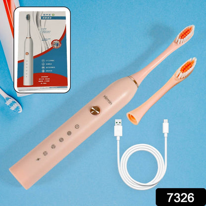 ELECTRIC TOOTHBRUSH FOR ADULTS AND TEENS, ELECTRIC TOOTHBRUSH DEEP CLEANSING TOOTHBRUSH WITH EXTRA BRUSH HEADS - infinityexculsivestore.com