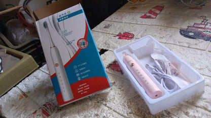 ELECTRIC TOOTHBRUSH FOR ADULTS AND TEENS, ELECTRIC TOOTHBRUSH DEEP CLEANSING TOOTHBRUSH WITH EXTRA BRUSH HEADS - infinityexculsivestore.com