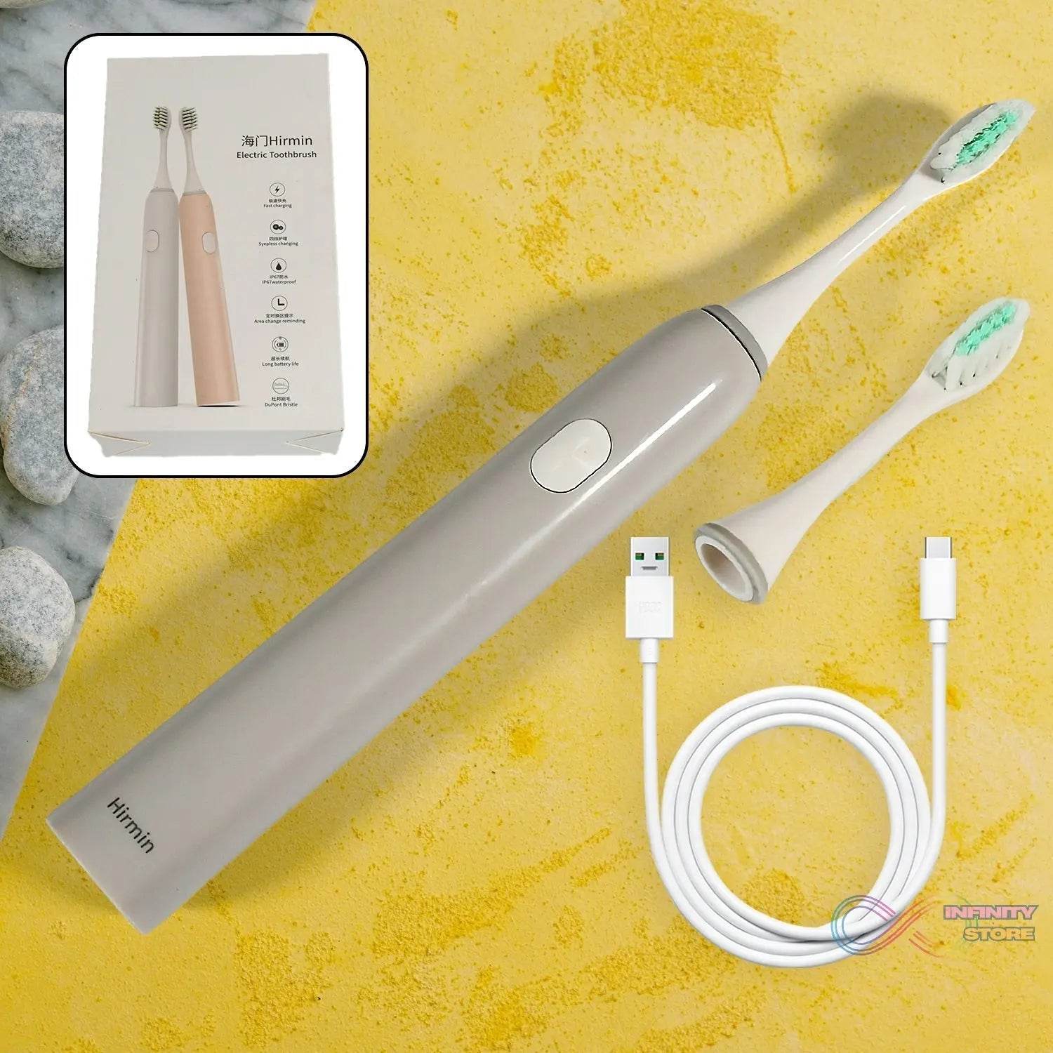 ELECTRIC TOOTHBRUSH FOR ADULTS AND TEENS, ELECTRIC TOOTHBRUSH DEEP CLEANSING TOOTHBRUSH - infinityexculsivestore.com